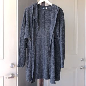 BDG Duster Open Cardigan with Hood Sz L